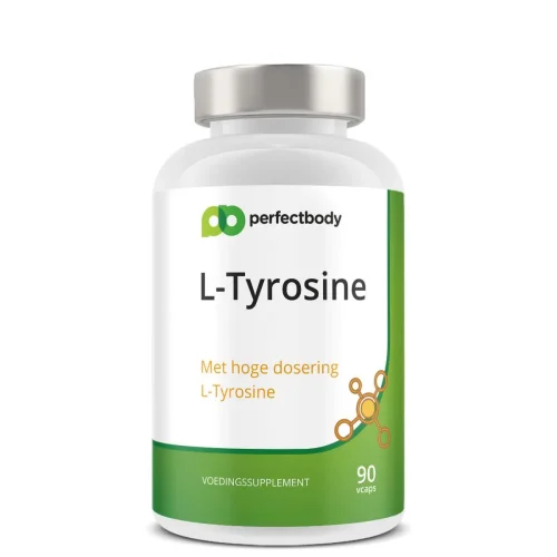 L-Tyrosine capsules - 500mg aminozuur - Voor concentratie